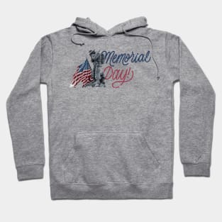 Memorial day - veteran statue Hoodie